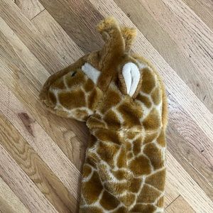 Giraffe golf club head cover